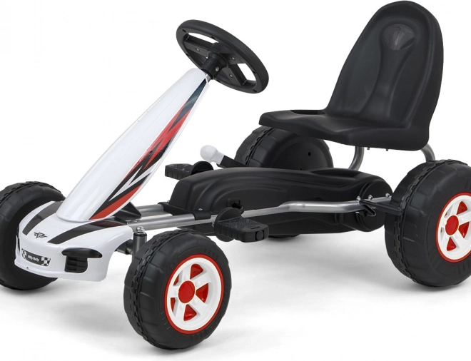Viper pedálos gokart – fehér