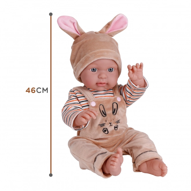 Woopie Royal baba nyuszis öltözékben 46 cm