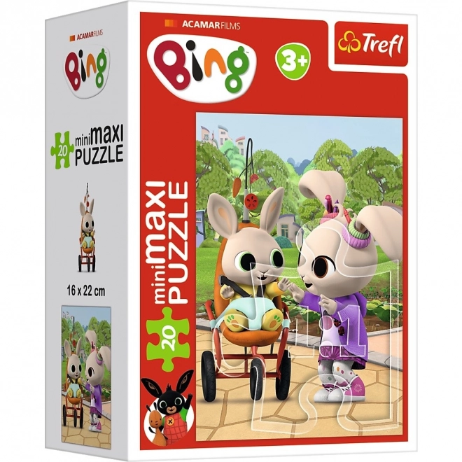 Bing nyuszi és barátai miniMaxi puzzle 20 darabos készlet