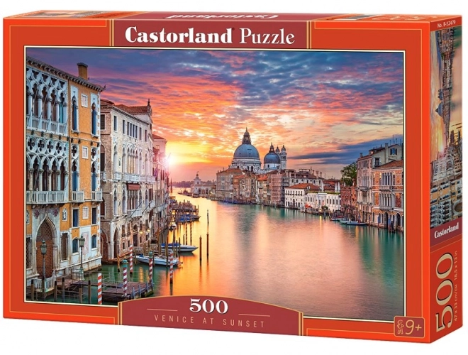 Velence naplementekor 500 darabos puzzle