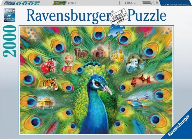 Ravensburger pávakirályság puzzle 2000 darabos