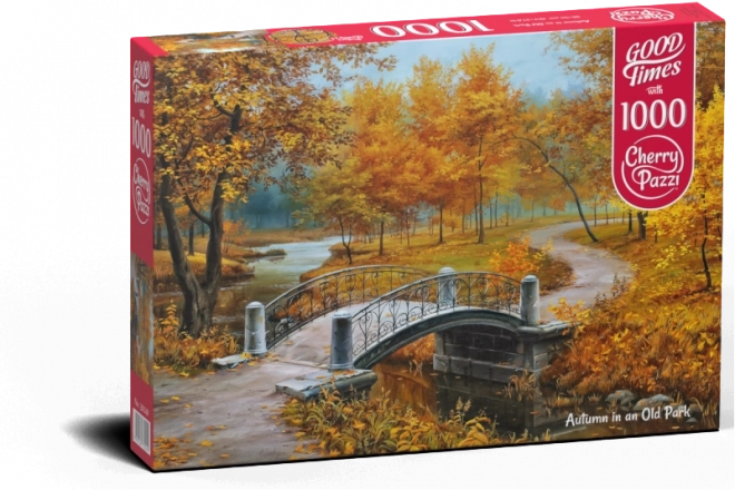 Cherry Pazzi Puzzle: Őszi nap a régi parkban 1000 darabos