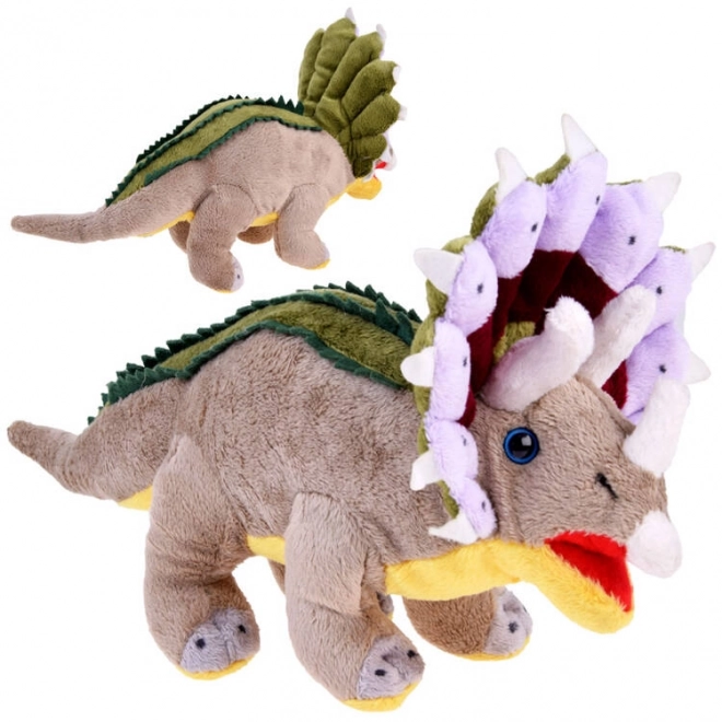 Triceratops Plüss Dino Játék 30cm