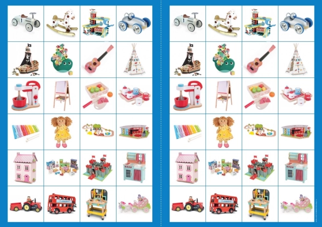 2Kids Toys papír memóriajáték – fa játékok
