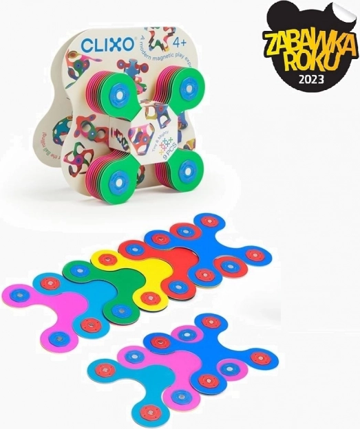 Clixo Tiny & Mighty mágneses építőkészlet 9 db
