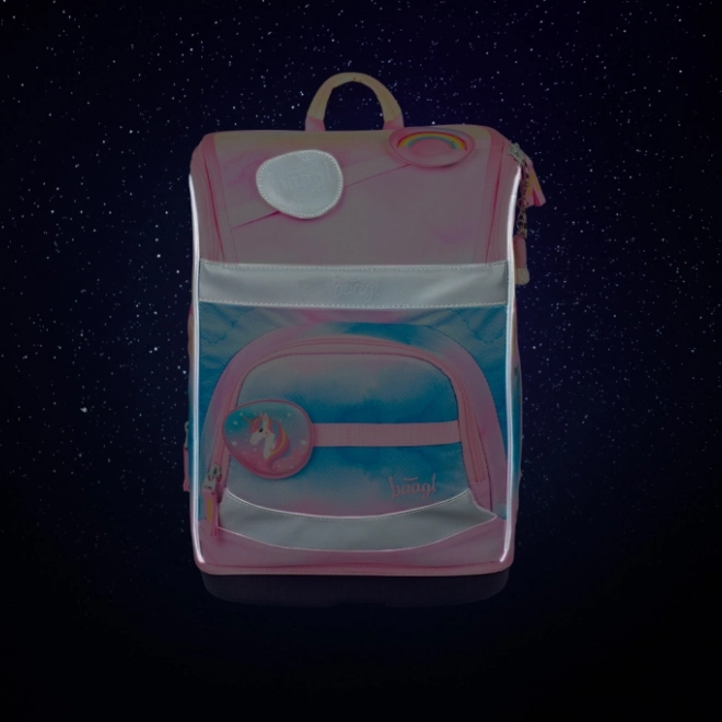 Zippy Plus Rainbow Unicorn iskolatáska