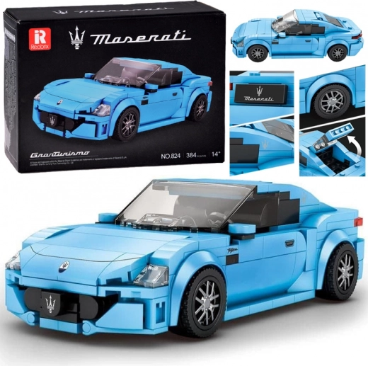 Technikai építőkészlet MASERATI GranTurismo – licencelt autómodell, 384 darab