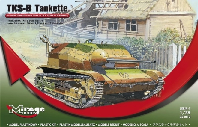 TKS-B tankett modell