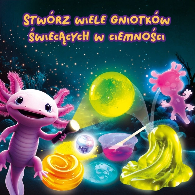 Slumi Science készlet - világító gyúrható játék
