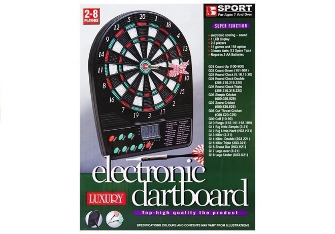 Darts Elektronikus Célzó Táblás Játék