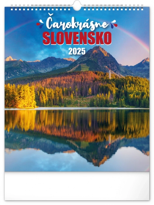 Falnaptár Csodálatos Szlovákia 2025