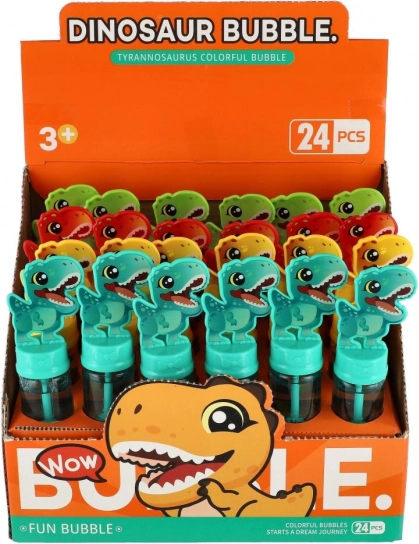 Buborékfújó dinoszaurusz 40ml műanyag