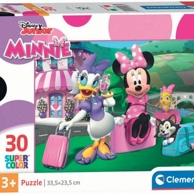 Puzzle Minnie és Daisy nyaraláson 30 darabos