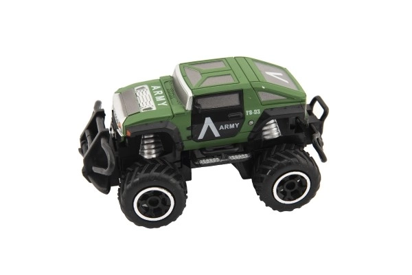 Mini katonai SUV távirányítós autó 14cm