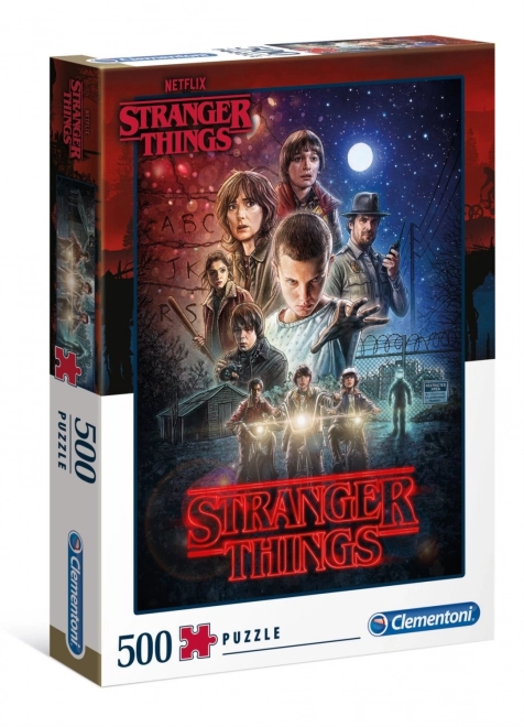 Clementoni Stranger Things 500 darabos puzzle