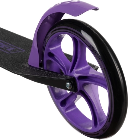 Összecsukható városi roller nagy kerekekkel (200 mm) gyerekeknek – lila