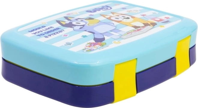 Uzsonnás doboz rekeszekkel Bluey