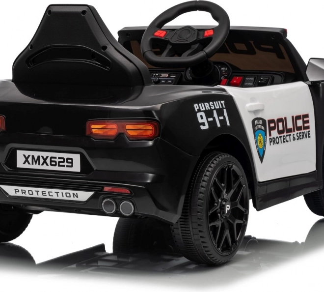 Fekete rendőrautó 911 Ügynökség