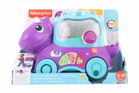 Fisher-Price dínó játék kipattanó golyókkal