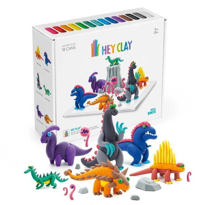 Hey Clay Mega Dinoszauruszok