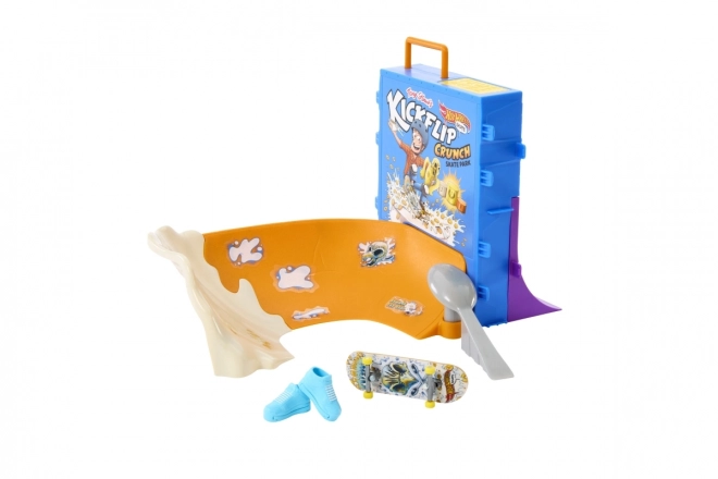 Hot Wheels Tony Hawk cereáliás fingerboard skatepark
