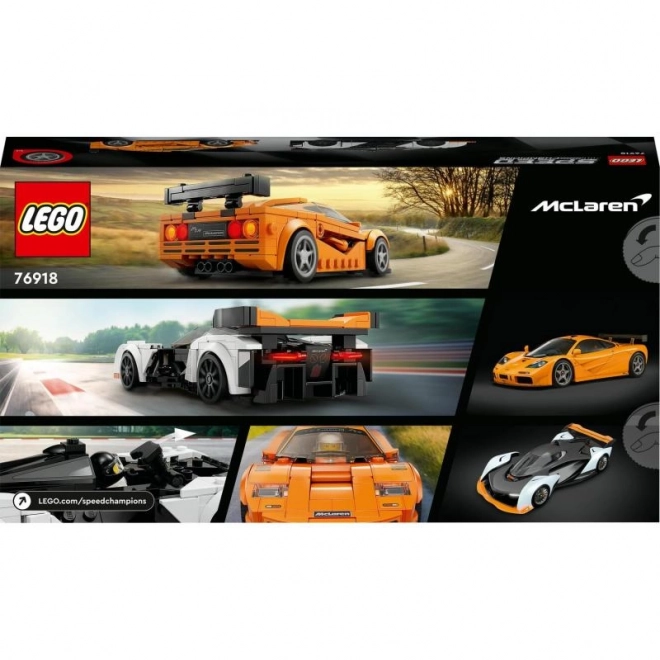 Lego Speed Champions McLaren Solus GT és McLaren F1 LM