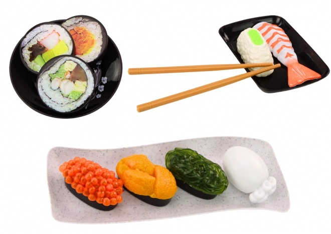 játék sushi készlet a gyerekeknek