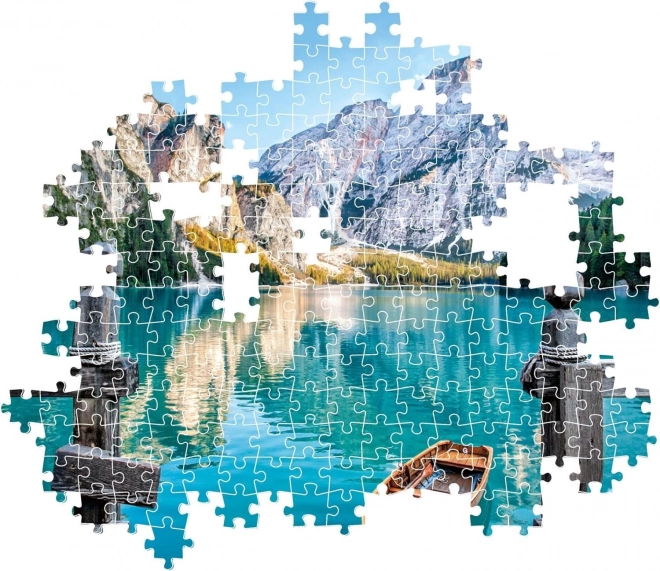 Clementoni puzzle Braies-tó 500 darabos