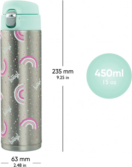 Termos palack Szivárvány 450 ml
