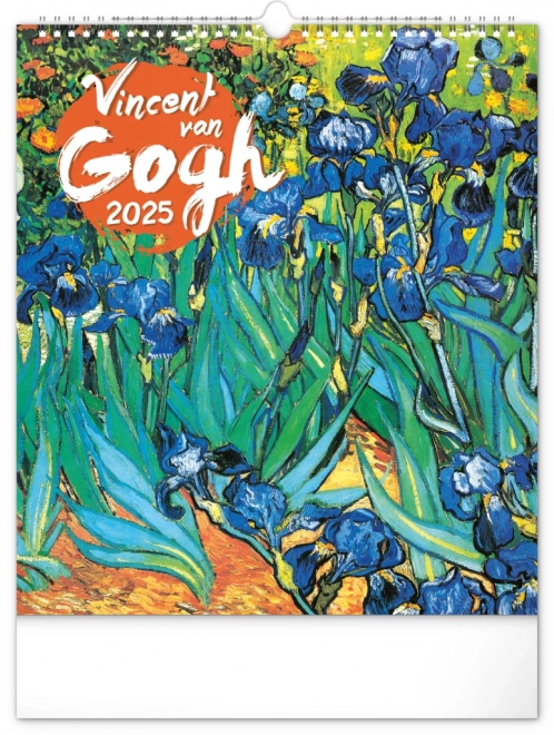 Vincent van Gogh fali naptár 2025 30x34 cm