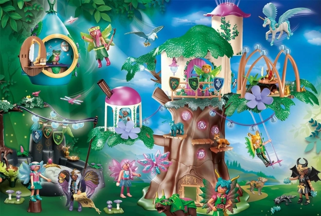 Schmidt puzzle Playmobil Ayuma: bűvös tündérerdő 100 darabos