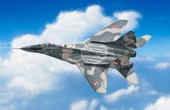 Mig-29 harci repülőgép modell