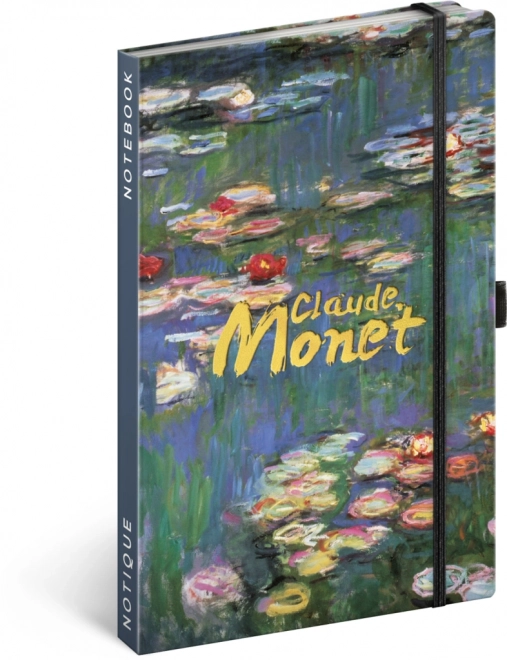 Jegyzetfüzet CLAUDE MONET mintával