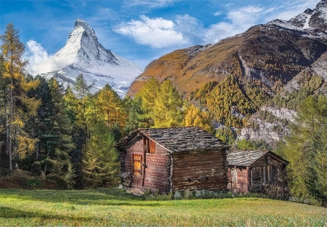 Varázslatos Matterhorn puzzle, 500 darabos