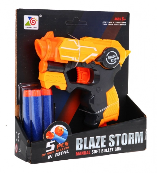 Blaze Storm narancssárga játékpisztoly