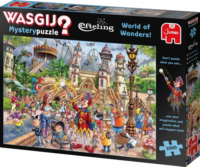 JUMBO Wasgij rejtélyes kirakó: Efteling Csodák világa! 1000 darabos