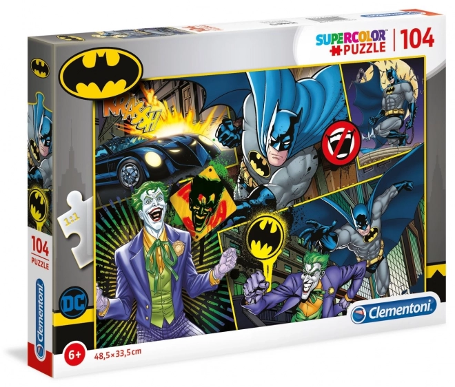 Batman színes puzzle gyerekeknek - 104 darabos