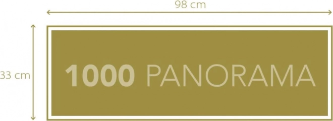 Clementoni panoráma puzzle Netflix: The Queen's Gambit 1000 darabos