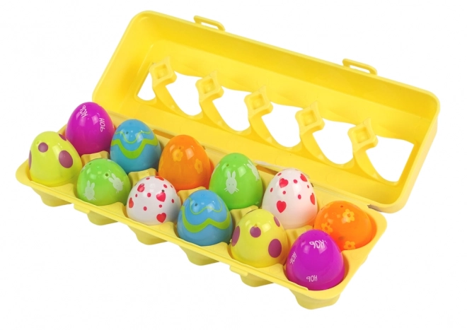 Húsvéti squishy tojás készlet 12 darab
