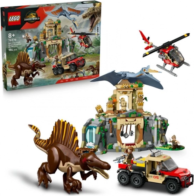 LEGO Jurassic World: légi küldetés Quetzalcoatlusszal és Spinosaurusszal
