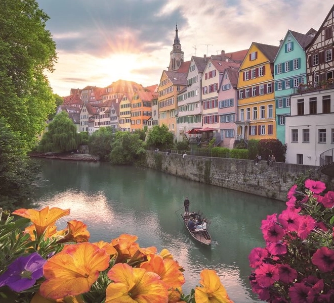 Tübingen puzzle 1000 darabos