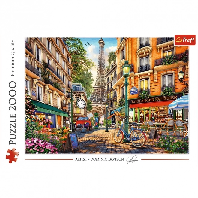 Trefl 2000 darabos puzzle - Egy délután Párizsban