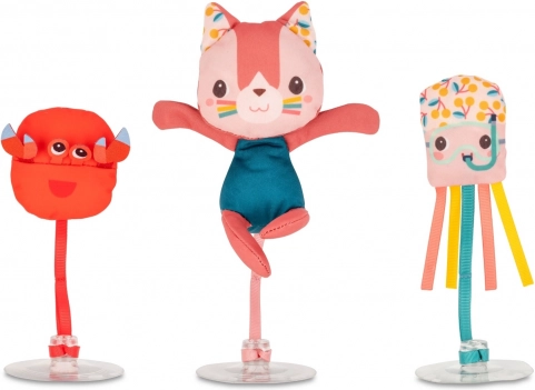Lilliputiens vízi játék Jeanne cicával és tapadókoronggal