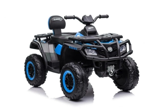 kék akkumulátoros quad 24V