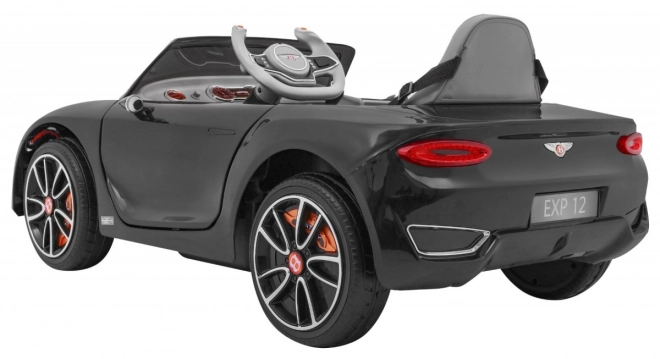 Elektromos kisautó Bentley EXP 12 Lakkozott Fekete