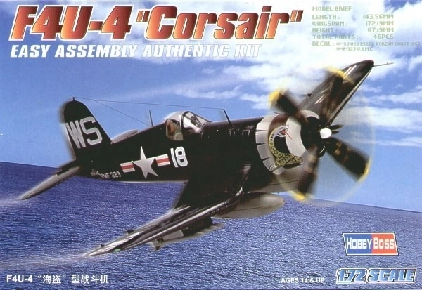 f4u-4 corsair makett