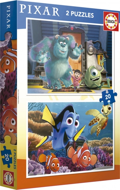 Educa Disney Pixar dupla puzzle készlet