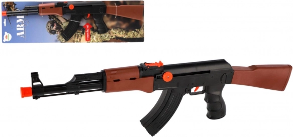 Műanyag géppisztoly ARMY, 52 cm, felhúzható