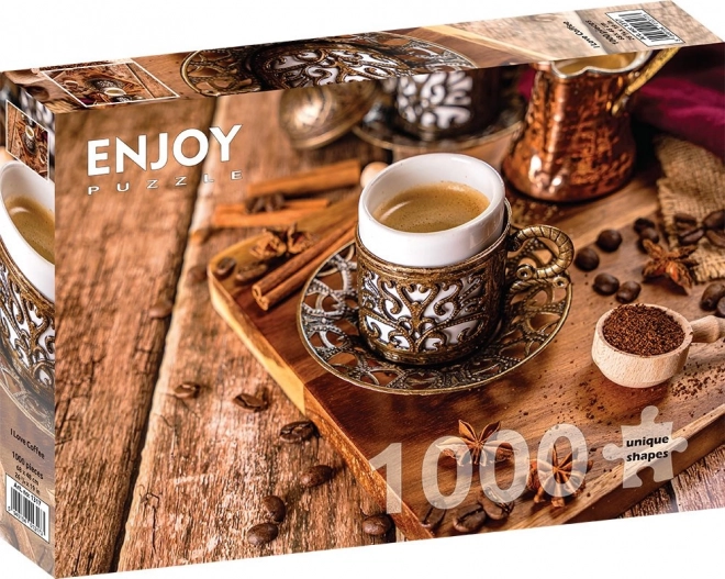 Enjoy kávé puzzle 1000 darabos