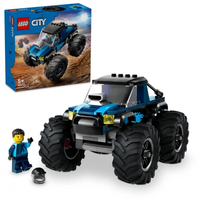 Lego City kék monster truck